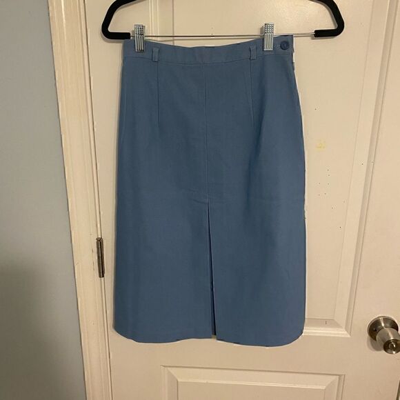 Jamsa vintage women’s  denim midi skirt size 4 EUC - Picture 1 of 4